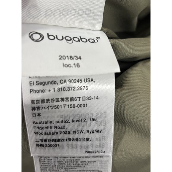 Bugaboo Changing Bag Black Camaleon Fox 16”x12” - Picture 15 of 15